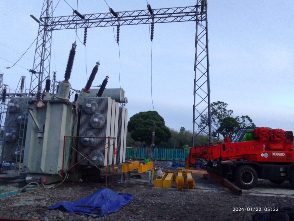 RE-GASKETING TRANSFORMER IBT GI 150 KV PLN WLINGI-BLITAR JAWA TIMUR